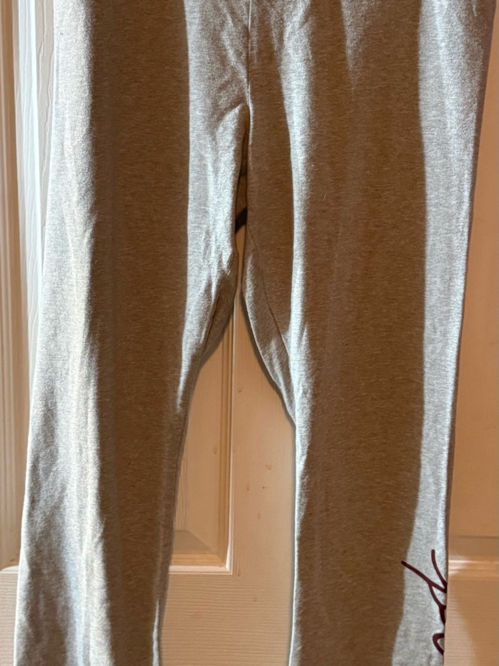 PINK Victoria's Secret Light Gray Leggings